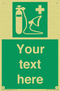 Custom Oxygen resuscitator